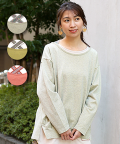 チチカカ |オリーブスクワランジャージープルオーバー