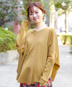 チチカカ |ウェーブリブ2wayプルオーバー