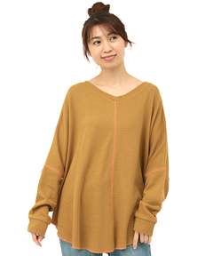 チチカカ |ウェーブリブ2wayプルオーバー