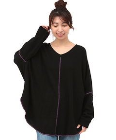 チチカカ |ウェーブリブ2wayプルオーバー