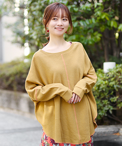 チチカカ |ウェーブリブ2wayプルオーバー