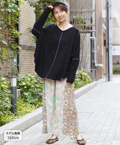 チチカカ |ウェーブリブ2wayプルオーバー