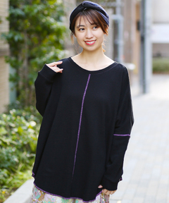 チチカカ |ウェーブリブ2wayプルオーバー