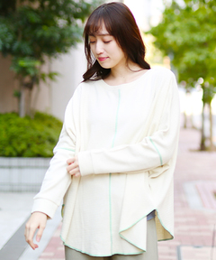 チチカカ |ウェーブリブ2wayプルオーバー