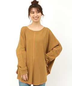 チチカカ |ウェーブリブ2wayプルオーバー