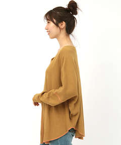 チチカカ |ウェーブリブ2wayプルオーバー