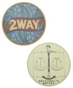 チチカカ |ウェーブリブ2wayプルオーバー