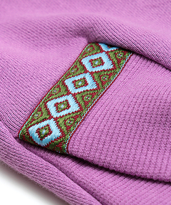 チチカカ |配色裏毛ラウンドヘムプルオーバー