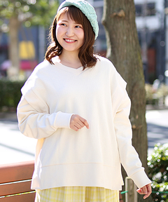 チチカカ |2WAY裏毛&リブプルオーバー