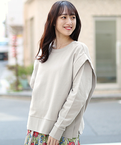 チチカカ |2WAY裏毛&リブプルオーバー