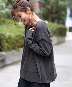 チチカカ |2WAY裏毛&リブプルオーバー