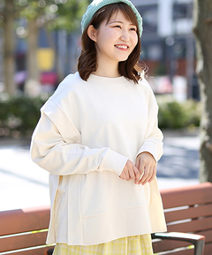 チチカカ |2WAY裏毛&リブプルオーバー