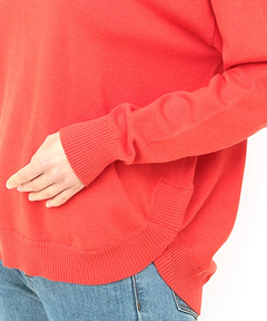 チチカカ |エコベロラウンドヘムニットプルオーバー