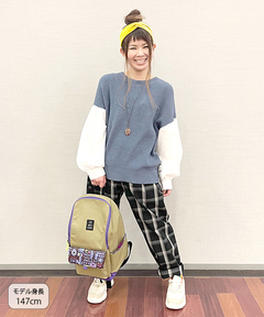 チチカカ |ボリュームパフコンビニットプルオーバー