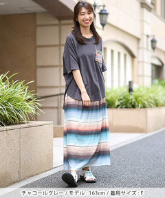 チチカカ |フェアトレードコットンドルマンポケット刺繍プルオーバー