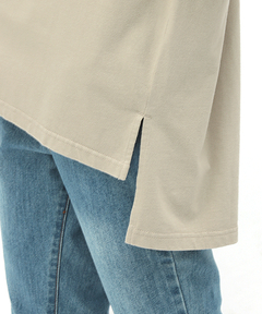 チチカカ |フェアトレードコットン袖刺繍Tプルオーバー