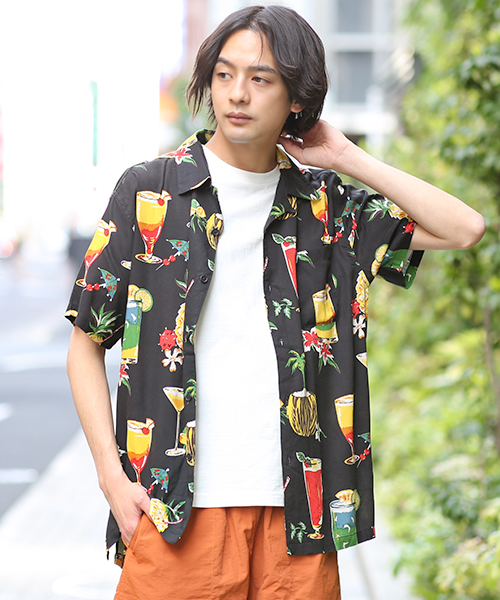 レーヨンアロハシャツ / シャツ・ブラウス | エスニックファッション