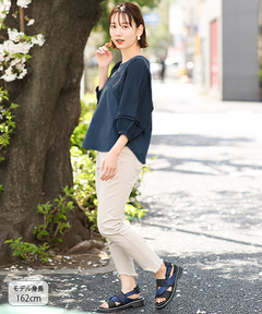 チチカカ |ギャザースリーブプルオーバー