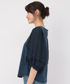 チチカカ |ギャザースリーブプルオーバー