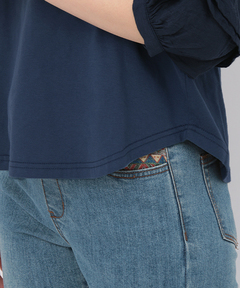 チチカカ |ギャザースリーブプルオーバー