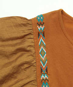 チチカカ |ギャザースリーブプルオーバー