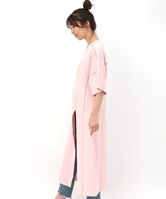 チチカカ |ステッチカラーハニカムワンピース