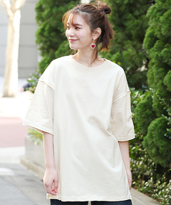 チチカカ |バイカラーサンドTシャツ