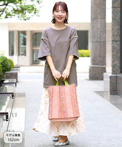 チチカカ |バイカラーサンドTシャツ