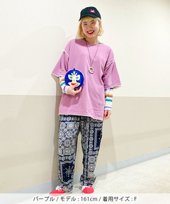 チチカカ |バイカラーサンドTシャツ