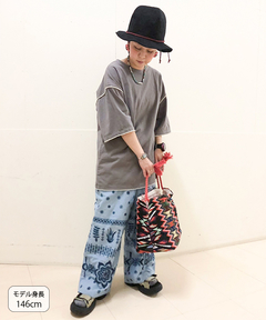 チチカカ |バイカラーサンドTシャツ