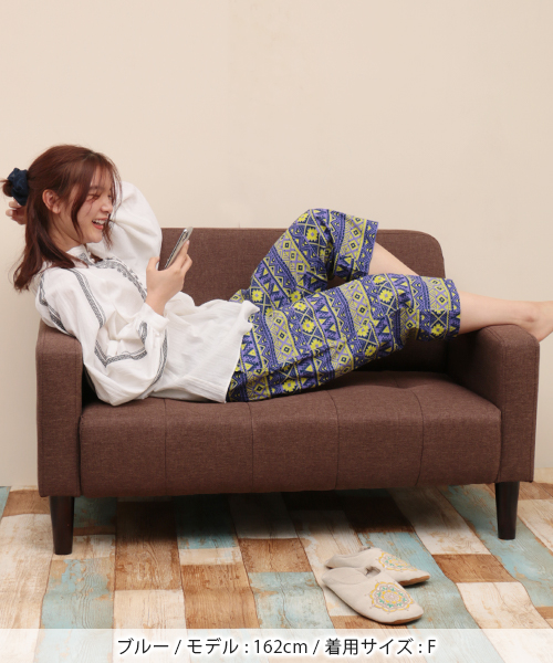 シエスタプリントステテコ / ルームウェア | エスニックファッション
