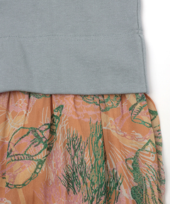 チチカカ |シーボタニカルシフォンプリントワンピース