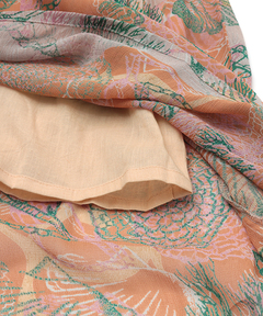 チチカカ |シーボタニカルシフォンプリントワンピース