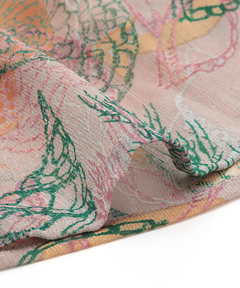 チチカカ |シーボタニカルシフォンプリントワンピース