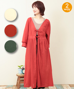 チチカカ |エコフレンドリーダイ2WAYワンピース