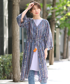 チチカカ |ナバホストライプブロックワンピース