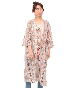 チチカカ |ナバホストライプブロックワンピース