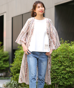 チチカカ |ナバホストライプブロックワンピース