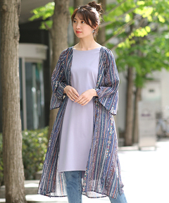 チチカカ |ナバホストライプブロックワンピース