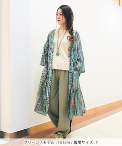 チチカカ |ナバホストライプブロックワンピース