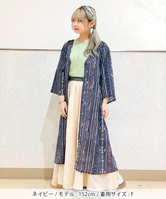 チチカカ |ナバホストライプブロックワンピース