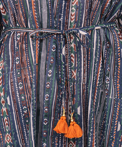 チチカカ |ナバホストライプブロックワンピース