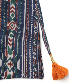 チチカカ |ナバホストライプブロックワンピース