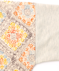 チチカカ |クロシェブロックプリントプルオーバー