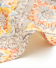 チチカカ |クロシェブロックプリントプルオーバー