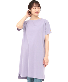 チチカカ |ワンポイント刺繍Tシャツワンピース