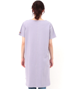チチカカ |ワンポイント刺繍Tシャツワンピース