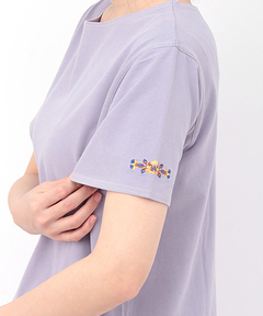 チチカカ |ワンポイント刺繍Tシャツワンピース