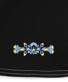 チチカカ |ワンポイント刺繍Tシャツワンピース