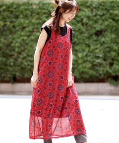 チチカカ |ドットサークルタンクワンピース